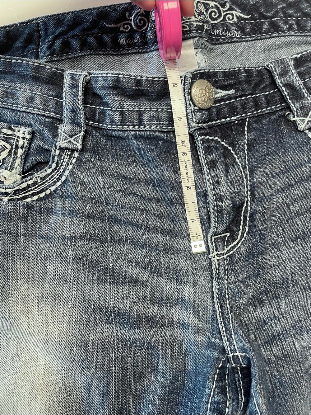 Y2K Maurices Premium Denim Capri Jeans - Picture 6 of 9